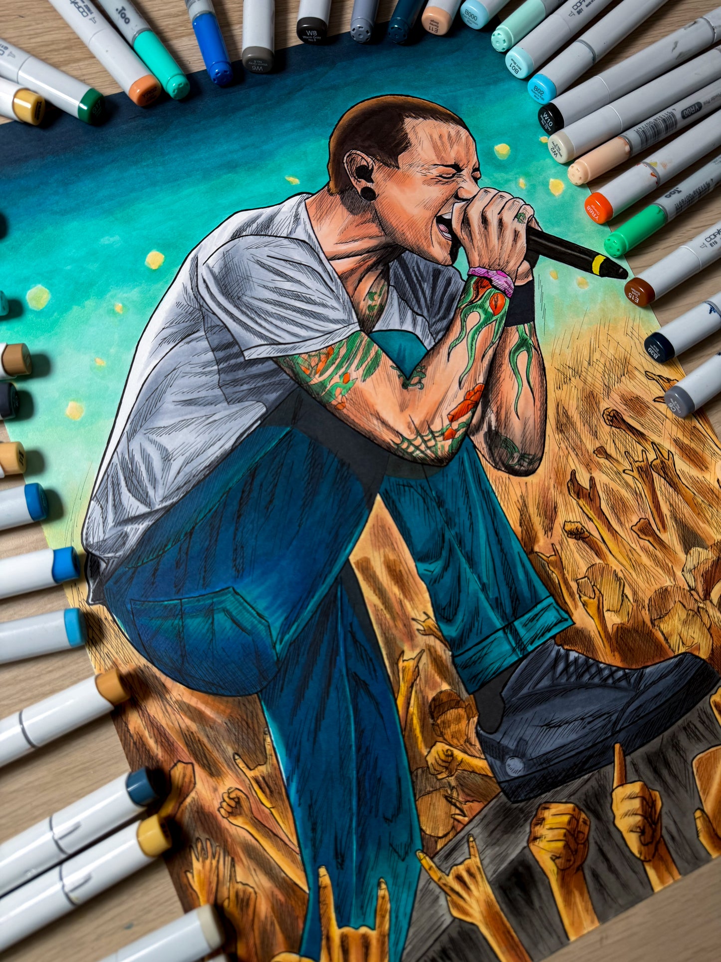 Chester Bennington - Limited Print Drop | Nur 72 Stunden verfügbar